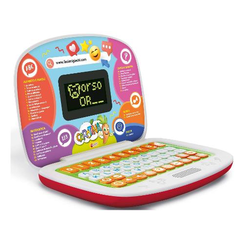 Lisciani Gioco prescolare Laptop 35 funzioni didattiche 3-6a CAROTINA 107278