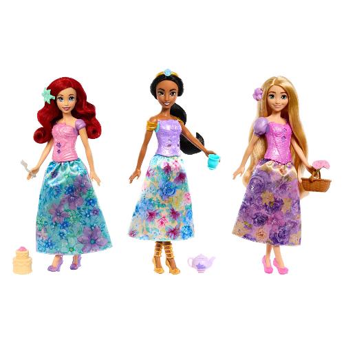 Mattel Bambola Spin & Reveal DISNEY PRINCESS Assortito HTV84