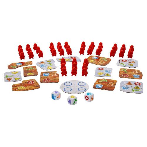 Mattel Castori Costruttori Torre Traballante gioco in Italiano GAMES HPW60