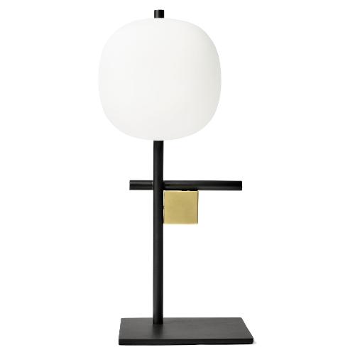 Tecnico Natural Light Lampada tavolo LINGOTTO Nero e Oro (15x15x38cm) 1744 349 2 luci - G9 - Max 20W