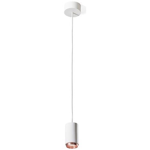 Tecnico Natural Light Sospensione PROPILEI Bianco, Nero, Oro e Rame (7x200cm) T406 1 luce - GU10 - Max 40W