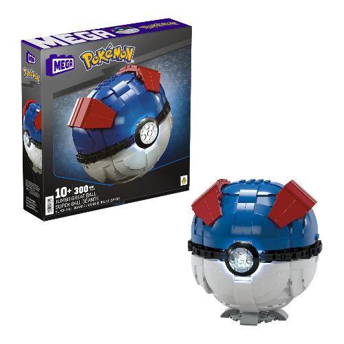 Mega Bloks Mega Ball Gigante ( 300 pz ) POKÉMON 10a+ HMW04