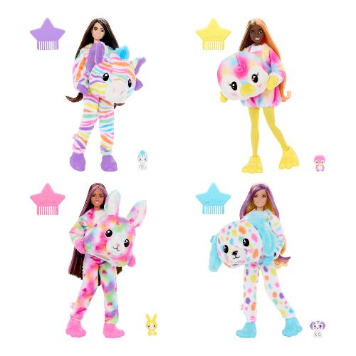 Mattel Bambola Cutie Reveal Color Dream (30cm) BARBIE Assortito HRK37