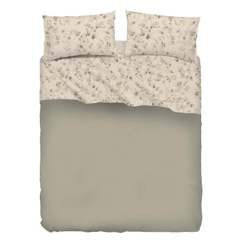 Zucchi Completo letto due piazze percalle di cotone DALIA Beige 41 9127031