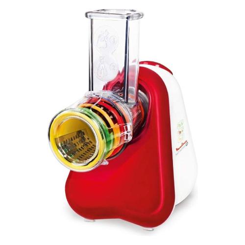 Moulinex Affetta verdure elettrico Fresh Express+ White e Red DJ755G