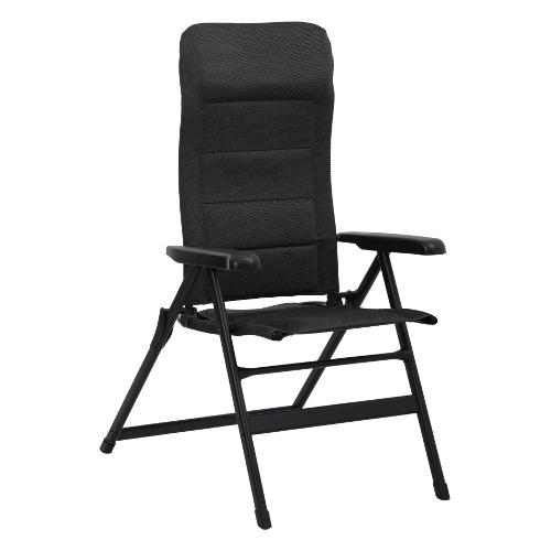 Amicasa Sedia sdraio MALAGA Nero BG 102M