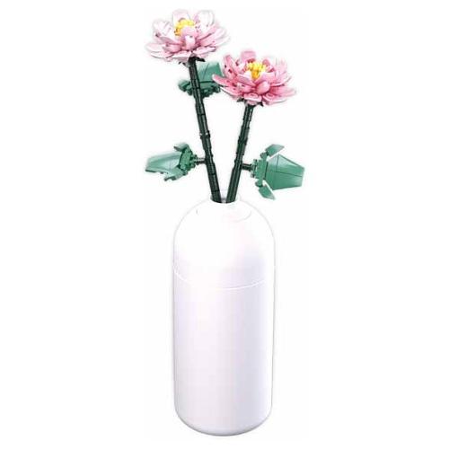 Sluban Peonie con vaso ( 216 pz ) PLEYERID 10a+ M38 B1101 05