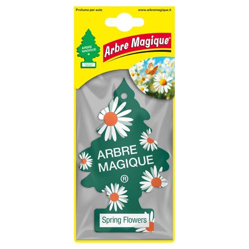 Tavola Profumatore auto appendibile Spring Flowers ARBRE MAGIQUE 176103