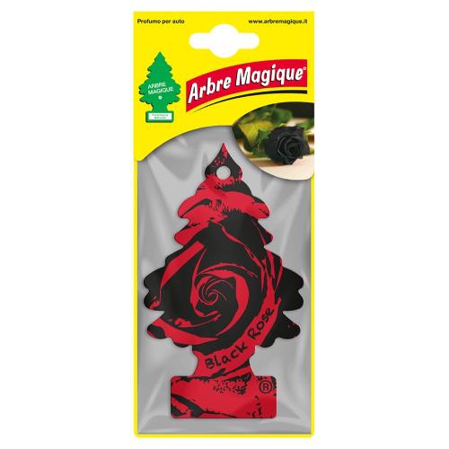 Tavola Profumatore auto appendibile Black Rose ARBRE MAGIQUE 176104