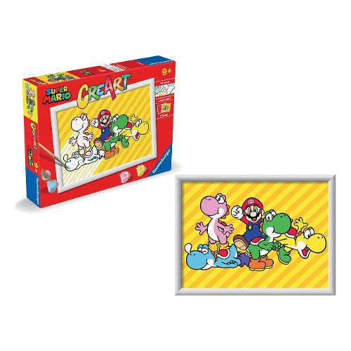 Ravensburger Set per dipingere Super Mario CREART 23888