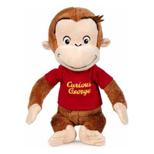 Grandi Giochi Peluche Con T-Shirt Rossa (25cm) CURIOSO COME GEORGE CUU04000