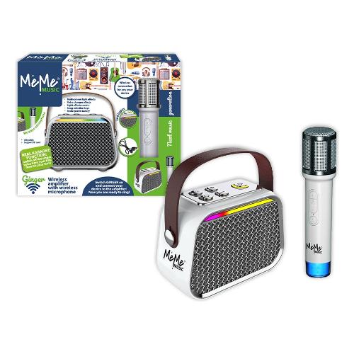 MeMe Music Karaoke Ginger White e Silver 61300