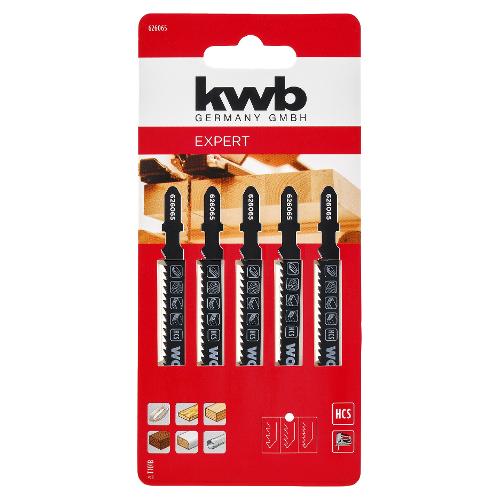 Kwb Set lame seghetto alternativo Per legno 5 pz EXPERT 75 mm 49626065
