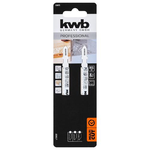 Kwb Set lame seghetto alternativo Multimateriale 2 pz EXPERT 105 mm 49626035