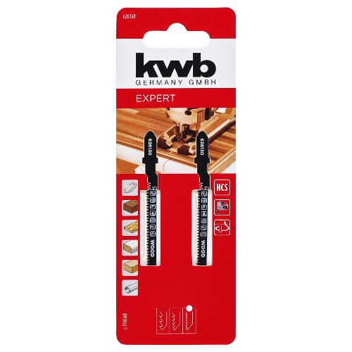 Kwb Set lame seghetto alternativo per legno 2 pz EXPERT 55 mm 49626130