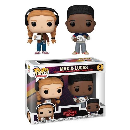 Funko POP TELEVISION Stranger Things Max & Lucas Pack 80139