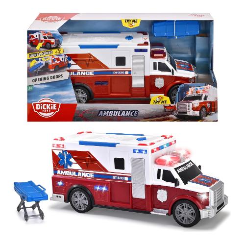 Simba Ambulanza City Heroes luci e suoni (33cm) DICKIE 203308389