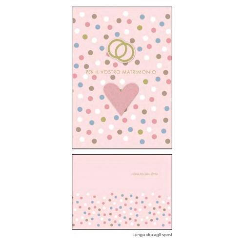 Marpimar Biglietto auguri Matrimonio (11,8x16,8 cm) TSD97