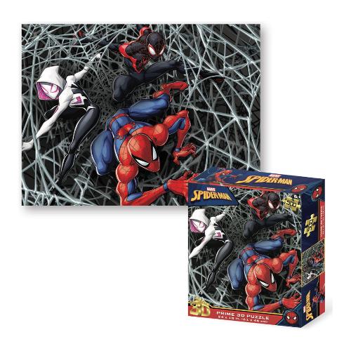 Grandi Giochi Puzzle 500 pz Marvel Spiderman 6a+ (61x46cm) PRIME 3D PUA10000