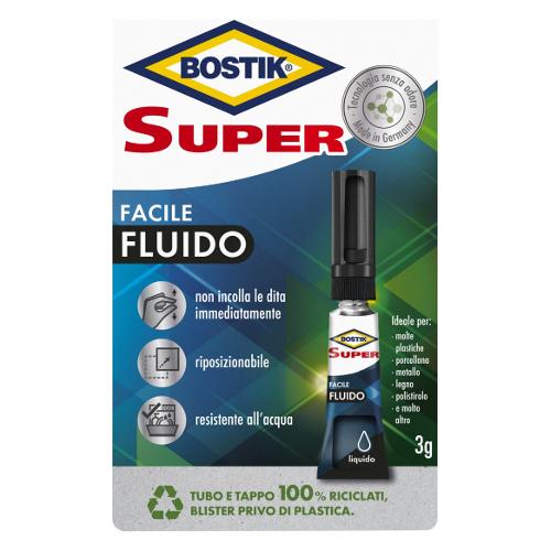 Uhu Bostik Collante istantaneo universale Super Facile Fluido Trasparente tubetto 3 gr 7003418