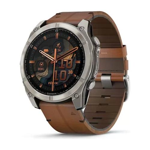 Garmin Smartwatch FENIX 8 Amoled Sapphire e Chestnut 51 mm 010 02905 40