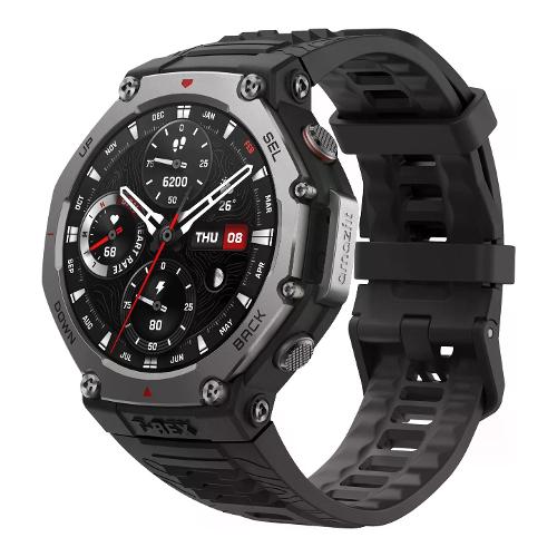 Amazfit Smartwatch ( AMOLED ) ADVENTURE SERIES T REX 3 Onyx 48 mm W2323GL1N