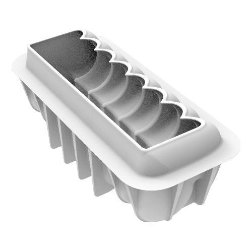 Silikomart Stampo Silicone Pasticceria Buche coeur (24,8x8,8cm) 20 467 13 0065