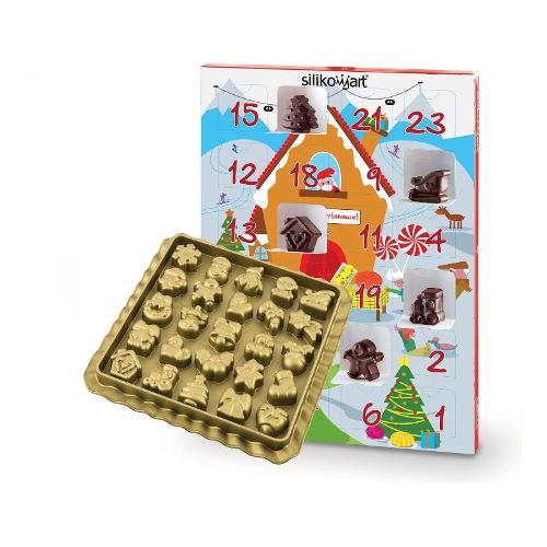 Silikomart Formine biscotti 25 pz Calendario Avvento 25 741 63 0060