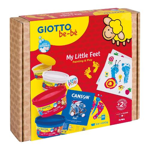 Fila Kit colori BE-BÈ My Little Feet Painting & Play F478800