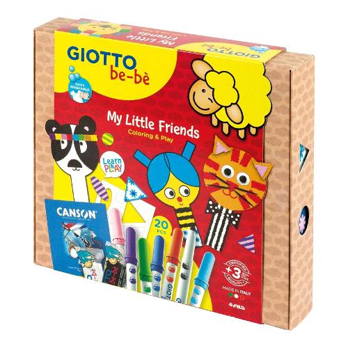Fila Kit colori BE-BÈ My Little Friends Coloring & Play F478700