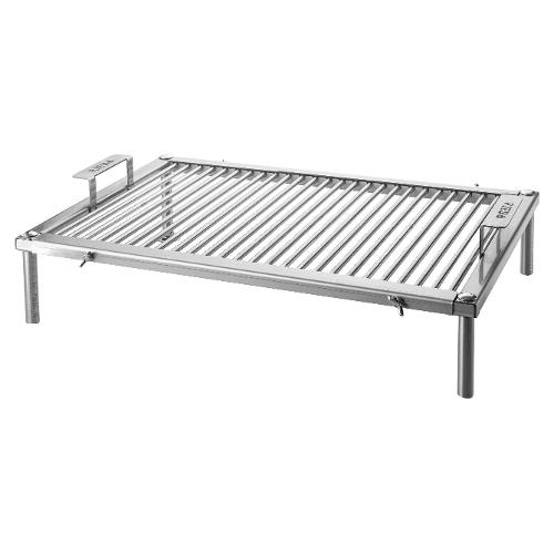 R.Zeta Griglia barbecue K2 inox (67x40x11cm)