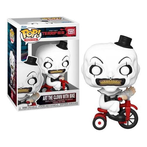 Funko POP MOVIES Terrifier Art The Clown with Bike 1591 80706