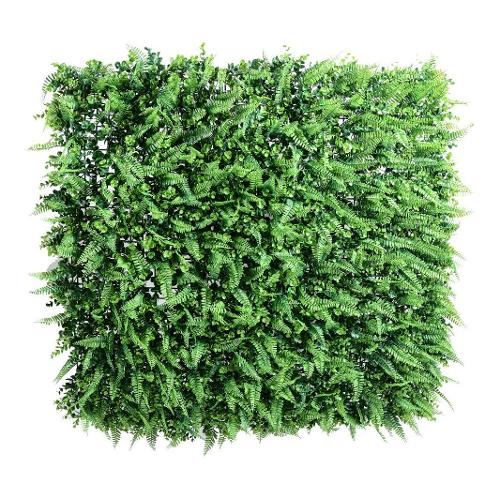 Mercury Siepe sintetica pannello felci (100x100 cm) Verde 27166