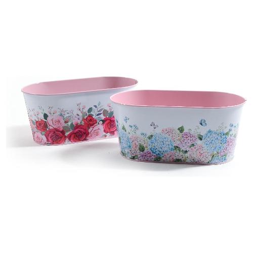 Mercury Porta vaso FLOWER assortito (26x13,5x11,5 cm) 30975