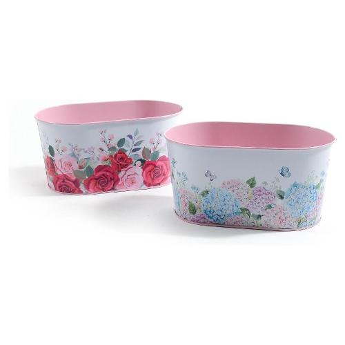 Mercury Porta vaso FLOWER assortito (23x13x11 cm) 30968
