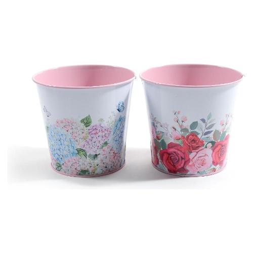 Mercury Porta vaso FLOWER assortito (13,5x12,5 cm) 30999