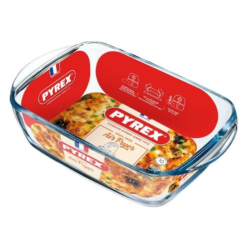 Pyrex Pirofila Vetro (23x15cm) AIR FRYER Trasparente 215B100 7648
