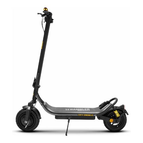 Ducati Monopattino elettrico ruote 10" 36V 400W SCRAMBLER City Cross E Up Nero e Giallo SC MO 220007
