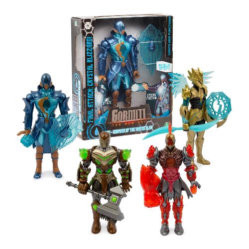 Giochi Preziosi Personaggio con funzione luce e attacco (27cm) GORMITI THE NEW ERA Assortito GRV07000