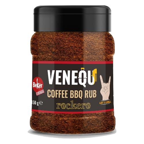 Venequ Spezie barbecue Rockero Coffe Dry Rub 150 gr VNQ200V39