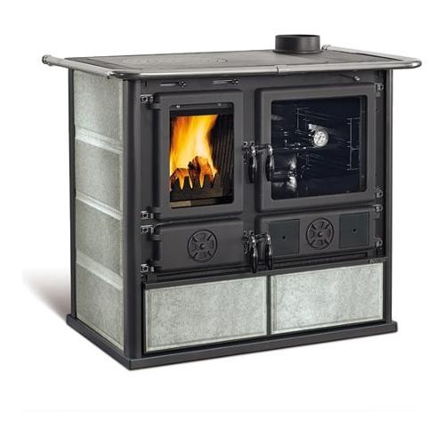 Nordica Cucina legna 8,8kW ROSA 5.0 VST PETRA Pietra naturale 5 stelle (103x65x85,1cm)