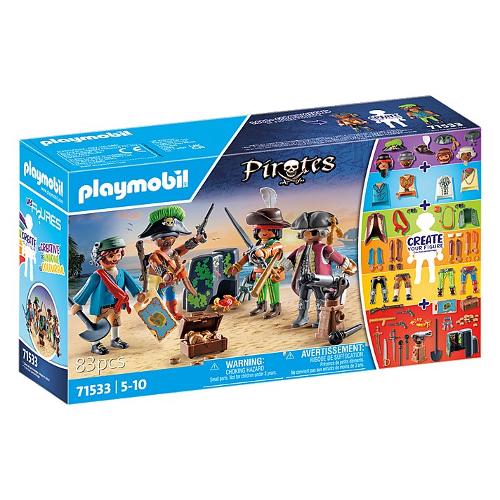 Playmobil My figures ( 83 pz ) PIRATES 4-10a 71533