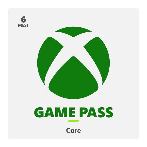 Microsoft Ricarica videogioco XBOX Game Pass Core 6mesi
