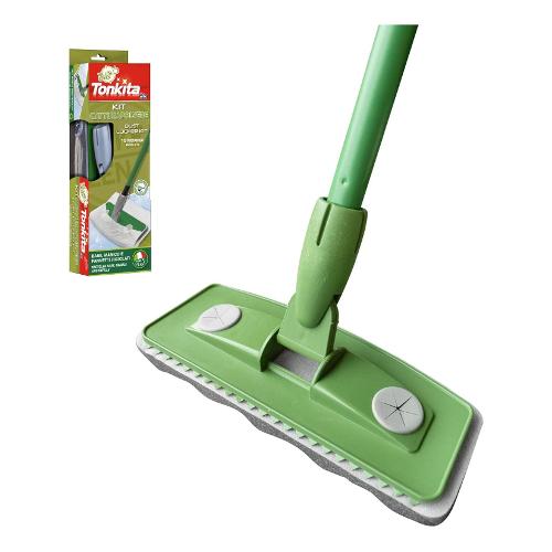 Tonkita Set catturapolvere con 10 panni elettrostatici WE LIKE GREEN 4 TK027