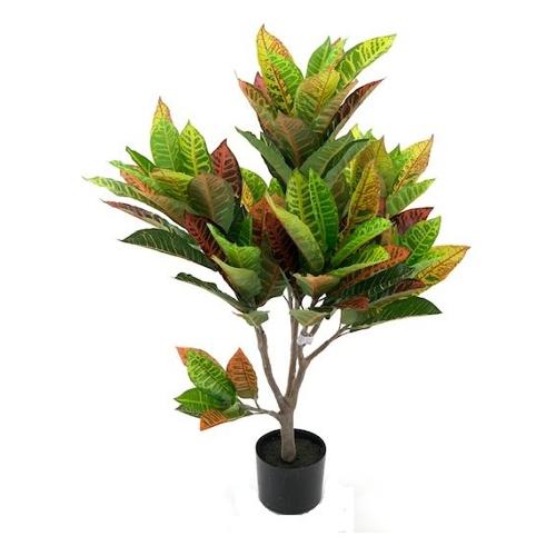 Dhg D.O.O. Pianta artificiale Croton green 88478 (110 cm)