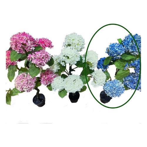 Dhg D.O.O. Pianta artificiale Ortensia blu 12394 (100 cm)
