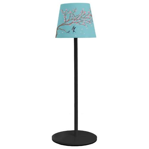 New Majestic Lampada tavolo ALEA DUALAC Fiori pesco (12x37cm) 120454 FL 1 luce - LED - Max 2W