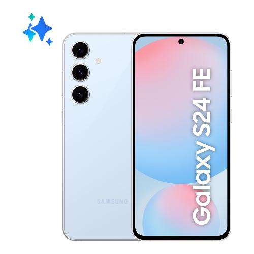 Samsung Smartphone 6,7" GALAXY AI S24 FE 5G Blue ( 128GB Ram 8GB 4700mAh ) SM S721BLBDEUE