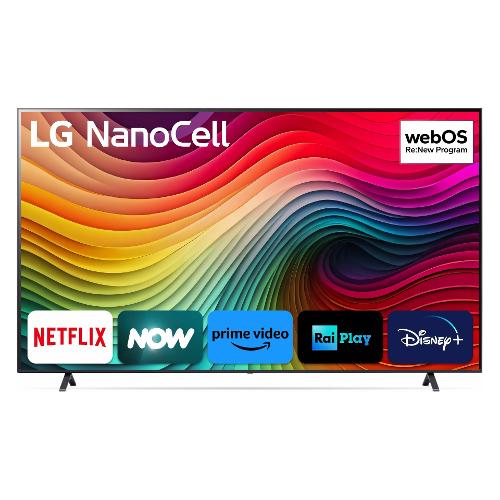 Lg Tv 86" ( LED ) WebOS SERIE NANO81 Ashed Blue 86NANO81T6A API