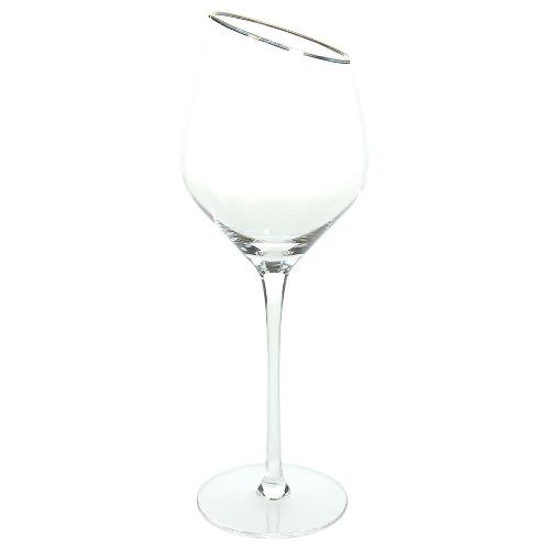 Andrea Fontebasso Set calici Vino bianco 6 pz (430ml) MARGOT Trasparente filo oro VO585C42906